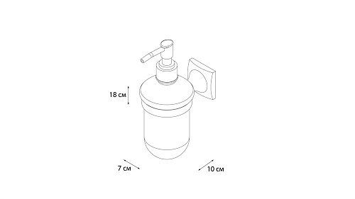 Дозатор жидкого мыла Grampus Ocean GR-2012 Дозатор жидкого мыла Grampus Ocean GR-2012