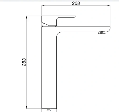 Смеситель для раковины ArtDecco Celeste ACL028LSF никель Смеситель для раковины ArtDecco Celeste ACL028LSF никель