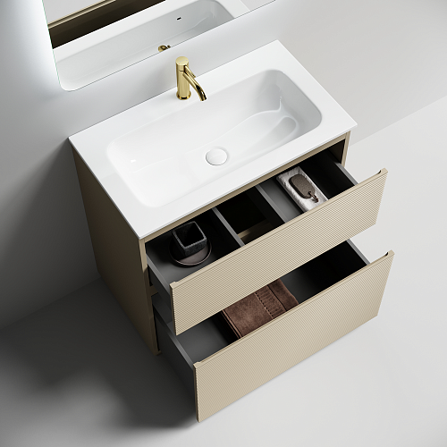 Тумба под раковину SANCOS Folk Floor FL80FCP 790х445х850 капучино, напольная Тумба под раковину SANCOS Folk Floor FL80FCP 790х445х850 капучино, напольная