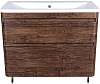 Тумба под раковину Style Line Атлантика 100, Люкс старое дерево, PLUS ЛС-00000614