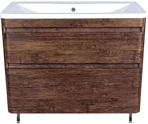 Тумба под раковину Style Line Атлантика 100, Люкс старое дерево, PLUS ЛС-00000614 Тумба под раковину Style Line Атлантика 100, Люкс старое дерево, PLUS ЛС-00000614