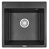 Кухонная мойка Granula 5102, ЧЁРНЫЙ, кварц 510x520 Кухонная мойка Granula 5102, ЧЁРНЫЙ, кварц 510x520