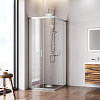 Душевой уголок AM.PM Gem W90G-403-100280-MT раздвижные двери 100x80 профиль хром матовый, стекло прозрачное Душевой уголок AM.PM Gem W90G-403-100280-MT раздвижные двери 100x80 профиль хром матовый, стекло прозрачное