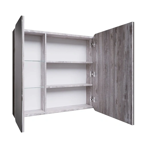 Зеркальный шкаф GROSSMAN ТАЛИС-80 см Лев. бетон пайн 80x75 208009 Зеркальный шкаф GROSSMAN ТАЛИС-80 см Лев. бетон пайн 80x75 208009