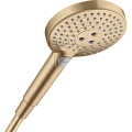 Душевая лейка Hansgrohe Raindance Select S 120 3jet 26530140, шлифованная бронза Душевая лейка Hansgrohe Raindance Select S 120 3jet 26530140, шлифованная бронза