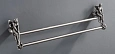 Полотенцедержатель Art&Max Fairy (AM-B-0988-T) серебро (двойной) 60 см Полотенцедержатель Art&Max Fairy (AM-B-0988-T) серебро (двойной) 60 см