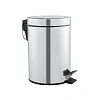 Корзина для мусора Mediclinics объем 12л, 392x249 мм, нержавеющая сталь, поверхность глянцевая PP131 PP1312C