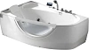 Акриловая ванна Gemy G9046 II K L 171x99 угловая, асимметричная, левая, гидромассажная