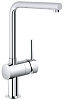 Картинка анонса товара «смеситель для кухни grohe minta с l-изливом, хром (31375000)»