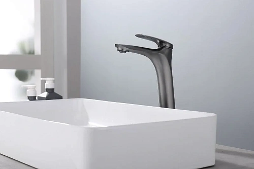 Смеситель для раковины ArtDecco Vogue AVG030LSF никель Смеситель для раковины ArtDecco Vogue AVG030LSF никель