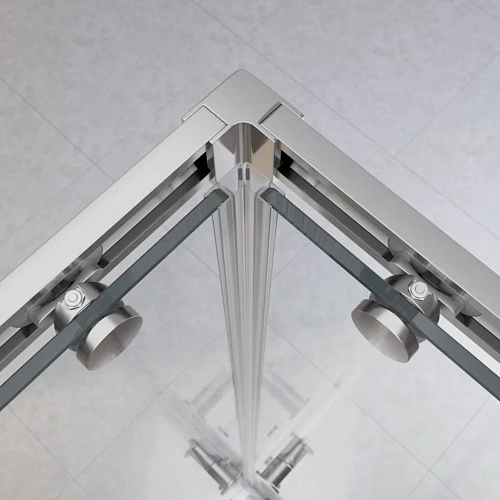 Душевой уголок CEZARES RELAX-304-AH-2-120/90-C-CR 120x90см стекло прозрачное, профиль хром Душевой уголок CEZARES RELAX-304-AH-2-120/90-C-CR 120x90см стекло прозрачное, профиль хром