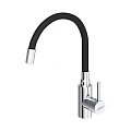 Смеситель для кухни Dorff Logic D3007622 с гибким изливом, черный Смеситель для кухни Dorff Logic D3007622 с гибким изливом, черный