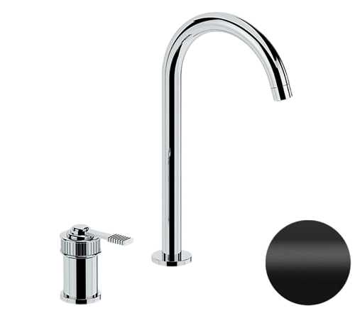 Смеситель для раковины Remer Atelier AL57LNO, черный матовый Смеситель для раковины Remer Atelier AL57LNO, черный матовый