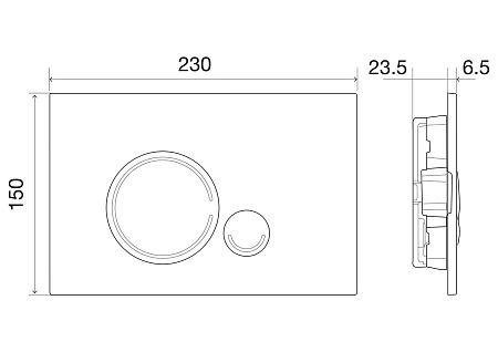 Комплект унитаза BelBagno с сиденьем LOTO BB070CHR/SC инсталляцией BB002-80 и клавишей смыва BB014-SR-BIANCO
