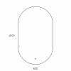 Зеркало Taliente Zled-F с LED-подсветкой, 60x100см, овальное TA-Zled-F60100 Зеркало Taliente Zled-F с LED-подсветкой, 60x100см, овальное TA-Zled-F60100