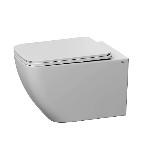 Унитаз подвесной ABBER Ultra AC1303 белый с ультратонким ободком Унитаз подвесной ABBER Ultra AC1303 белый с ультратонким ободком
