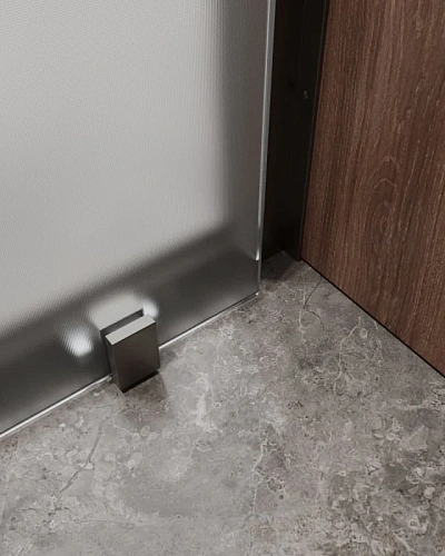 Душевая дверь CEZARES MOLVENO-BF-1-120-P-GM цвет профиля оружейная сталь стекло рифленое Душевая дверь CEZARES MOLVENO-BF-1-120-P-GM цвет профиля оружейная сталь стекло рифленое