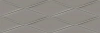 Плитка керамическая Cersanit Vegas серый рельеф 25x75 VGU092
