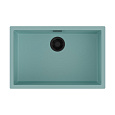 Кухонная мойка Omoikiri Yamakawa 75-U/I-AZ Artceramic/azur blue 4993176 Кухонная мойка Omoikiri Yamakawa 75-U/I-AZ Artceramic/azur blue 4993176