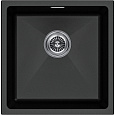 Кухонная мойка Paulmark LUMI 45UNI LU45-BL, черный, 455х460 Кухонная мойка Paulmark LUMI 45UNI LU45-BL, черный, 455х460