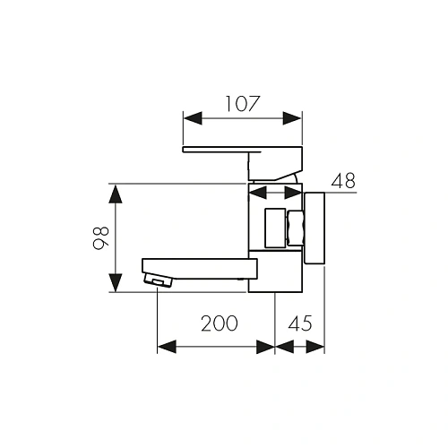 Смеситель для ванны Kaiser Sonat бронза 34022-1 Смеситель для ванны Kaiser Sonat бронза 34022-1