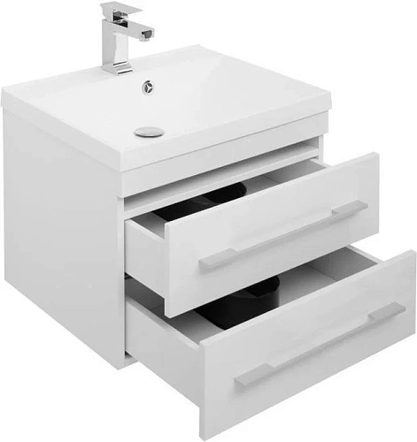 Тумба под раковину Aquanet Нота 58 белый 00171483 Тумба под раковину Aquanet Нота 58 белый 00171483