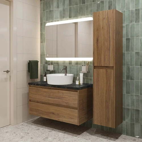 Тумба со столешницей и раковиной BelBagno KRAFT 80 kraft80rt-kepmno-1306-set подвесная KRAFT80RT-KEPMNO-1306-SET Тумба со столешницей и раковиной BelBagno KRAFT 80 kraft80rt-kepmno-1306-set подвесная KRAFT80RT-KEPMNO-1306-SET