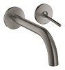 Картинка анонса товара «смеситель для раковины grohe atrio new joy на 2 отверстия, настенный монтаж, темный графит матовый ( 19918al3»