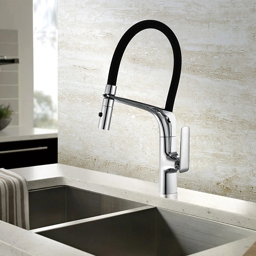 Смеситель для кухни Vincea VKF-115CH, хром Смеситель для кухни Vincea VKF-115CH, хром