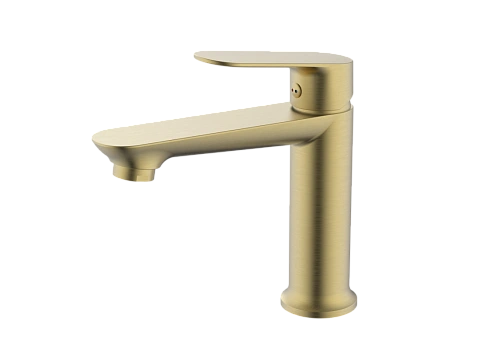 Смеситель для раковины Splenka S41.10.03, золотой сатин Смеситель для раковины Splenka S41.10.03, золотой сатин