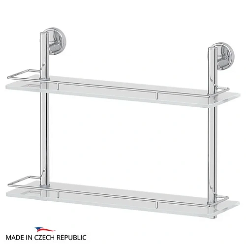Полка FBS Luxia LUX 064 длина 50 см двойная Полка FBS Luxia LUX 064 длина 50 см двойная