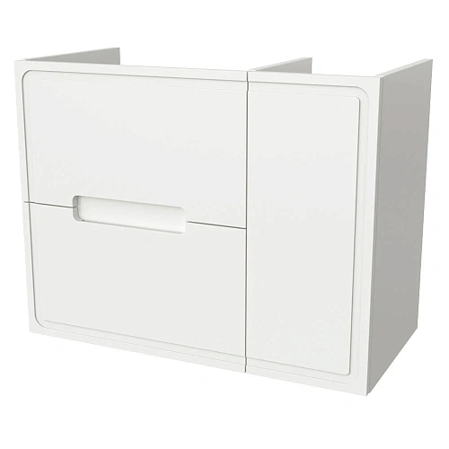 Тумба под раковину Taliente Olejo, 90см, белый глянец, левое исполнение, под раковину Barselona, без TA-MBO-90PR(L)-blanco Тумба под раковину Taliente Olejo, 90см, белый глянец, левое исполнение, под раковину Barselona, без TA-MBO-90PR(L)-blanco