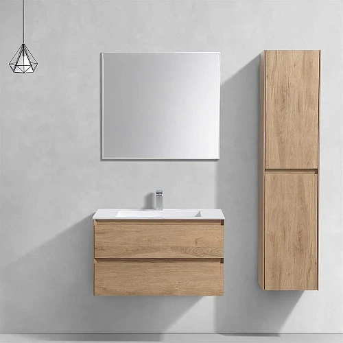 Тумба под раковину Vincea Luka 80 подвесная N.Oak VMC-2L800NO Тумба под раковину Vincea Luka 80 подвесная N.Oak VMC-2L800NO