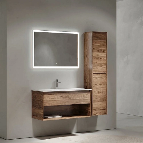 Тумба под раковину Sancos Marmi 1.0 MR1.0100ECH 995х445х520 дуб чарльстон, подвесная Тумба под раковину Sancos Marmi 1.0 MR1.0100ECH 995х445х520 дуб чарльстон, подвесная