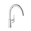 Смеситель для кухни GROHE BauFlow, высокий излив, хром (31538000)
