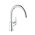 Смеситель для кухни GROHE BauFlow, высокий излив, хром (31538000) Смеситель для кухни GROHE BauFlow, высокий излив, хром (31538000)