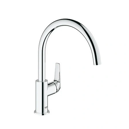 Смеситель для кухни GROHE BauFlow, высокий излив, хром (31538000) Смеситель для кухни GROHE BauFlow, высокий излив, хром (31538000)