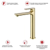 Смеситель для раковины Raglo R03.15.03, золотой сатин Смеситель для раковины Raglo R03.15.03, золотой сатин