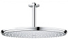 Картинка анонса товара «верхний душ grohe rainshower, диаметр 400 мм, хром (26256000)»