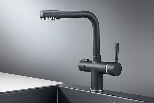 Смеситель для кухни Granula 2088, ШВАРЦ Смеситель для кухни Granula 2088, ШВАРЦ