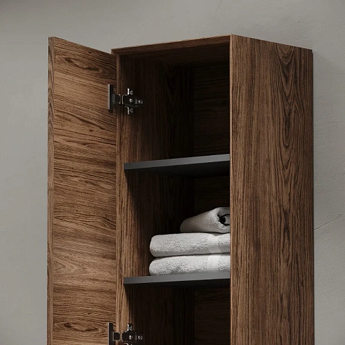 Шкаф-пенал Sancos Marmi 1.0/Marmi 2.0 PMR35ECH 350х300х1600 мм, дуб чарльстон Шкаф-пенал Sancos Marmi 1.0/Marmi 2.0 PMR35ECH 350х300х1600 мм, дуб чарльстон