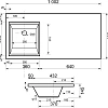Раковина Style Line Даллас/эстетика 1000x480, левый СС-00000516 Раковина Style Line Даллас/эстетика 1000x480, левый СС-00000516