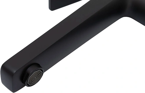 Смеситель для раковины Allen Brau Eclipse 5.E1002-31 (с донным клапаном) черный матовый Смеситель для раковины Allen Brau Eclipse 5.E1002-31 (с донным клапаном) черный матовый