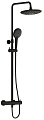 Душевая система VitrA Aquaheat A4720536EXP матовый черный Душевая система VitrA Aquaheat A4720536EXP матовый черный