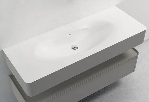 Тумба под раковину Vincea Caprise 1200 VMC-4CA120MLG подвесная, светло-серый матовый Тумба под раковину Vincea Caprise 1200 VMC-4CA120MLG подвесная, светло-серый матовый