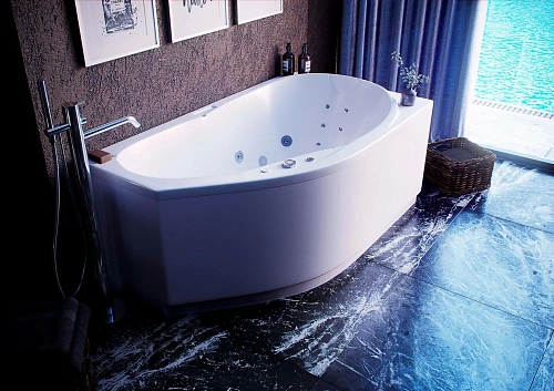 Акриловая ванна Aquatek Таурус 170x100 асимметричная, правая, с каркасом TAR170-0000147 Акриловая ванна Aquatek Таурус 170x100 асимметричная, правая, с каркасом TAR170-0000147