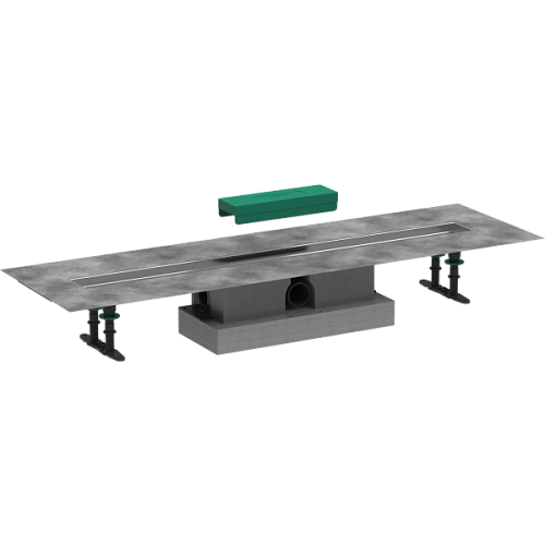 Душевой лоток Hansgrohe uBox universal для стандартной установки, внешняя часть слива 90 см 56025180 Душевой лоток Hansgrohe uBox universal для стандартной установки, внешняя часть слива 90 см 56025180