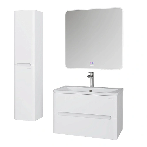 Тумба под раковину GROSSMAN АДЕЛЬ-НОРМА-80 см белая (ум. Aдель-80) подвесная 108022 Тумба под раковину GROSSMAN АДЕЛЬ-НОРМА-80 см белая (ум. Aдель-80) подвесная 108022