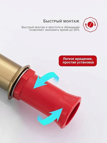 Смеситель для раковины Raglo R07.10.03 монолитный, сатин золотой Смеситель для раковины Raglo R07.10.03 монолитный, сатин золотой