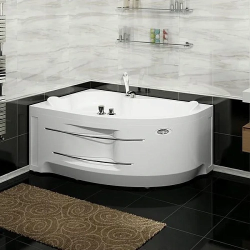 Экран для ванны фронтальный Radomir L с креплением к ванне Ирма 150х97, полотенцедержатель 2-21-0-1-0-216 Экран для ванны фронтальный Radomir L с креплением к ванне Ирма 150х97, полотенцедержатель 2-21-0-1-0-216